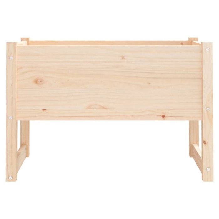 822117 vidaXL Jardinière 78x40x52 cm Bois massif de pin