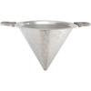 Tea Filter Pour Over Cone Double Handle Portable Stainless Steel Multipurpose