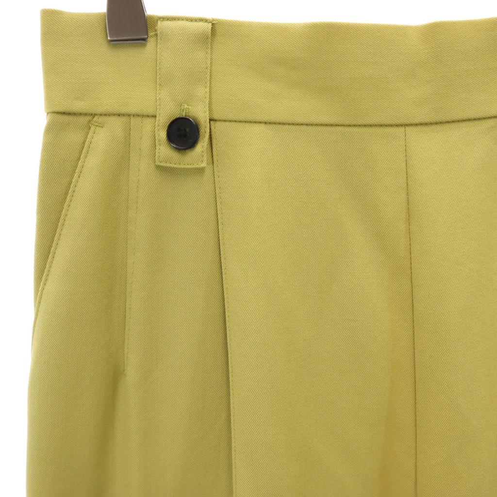 UNITED TOKYO made in Japan Side fastener Wool pants 2 mustard Women Used