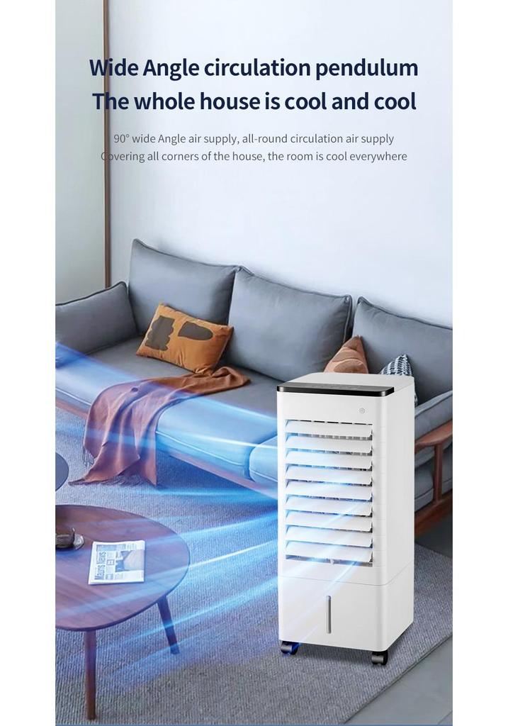 Ventilatore Condizionatore d'Aria Verticale Intelligente con Controllo Vocale Remoto per Raffreddamento e Circolazione di Fascia Alta