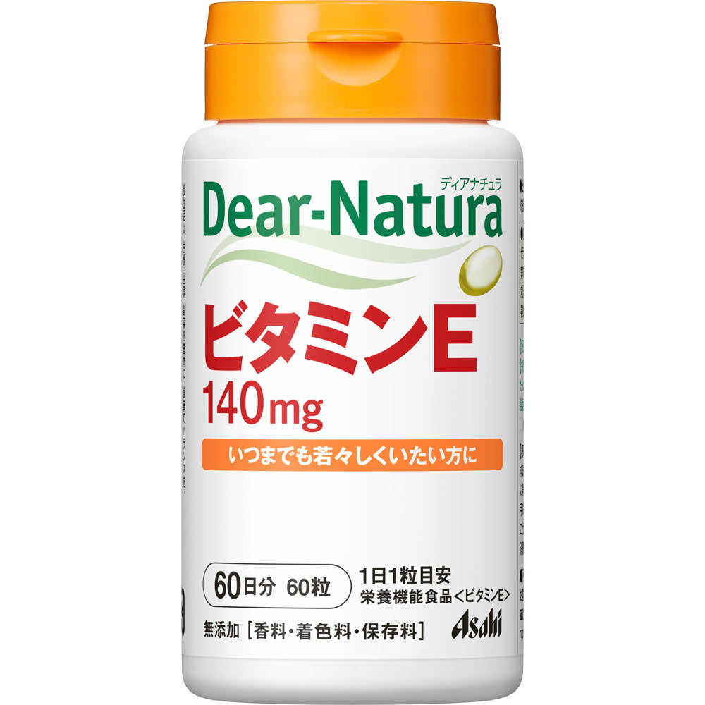 

Asahi Dear-Natura Vitamin E 60 Capsules Vitamin E Preparations Vitamins Vitamin E Preparations 1
