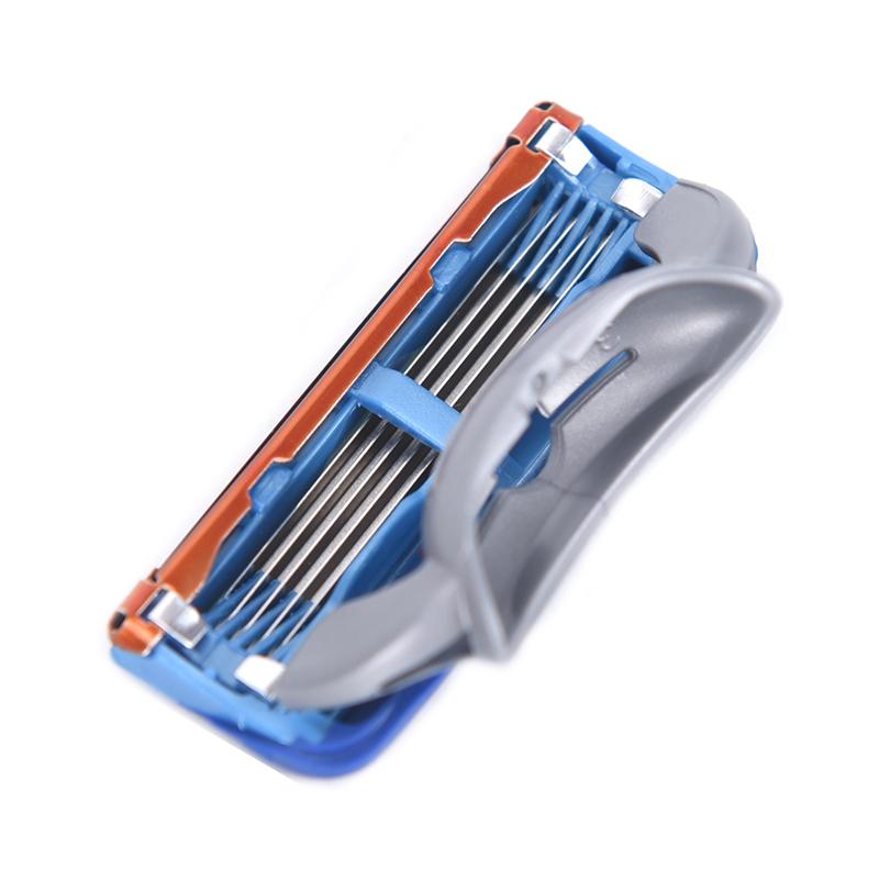 4Pcs Safety Blades Cassette Shaver Suit For Shaving Blades Replacement 5 Layer Shaving Razor Blades