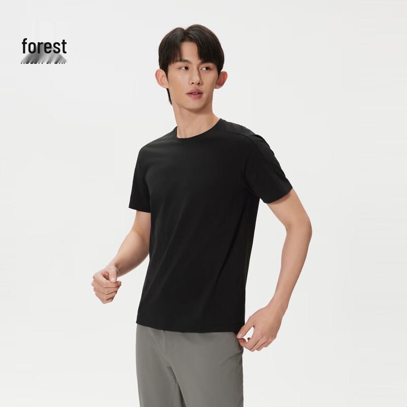 Мужская футболка KOLON SPORT с защитой UPF50+ SECO, отводящая влагу 3XL чёрный