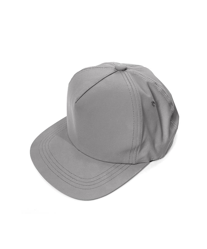 Aimnaseohyumeonbiing 5 Panel Snap Back - Silver