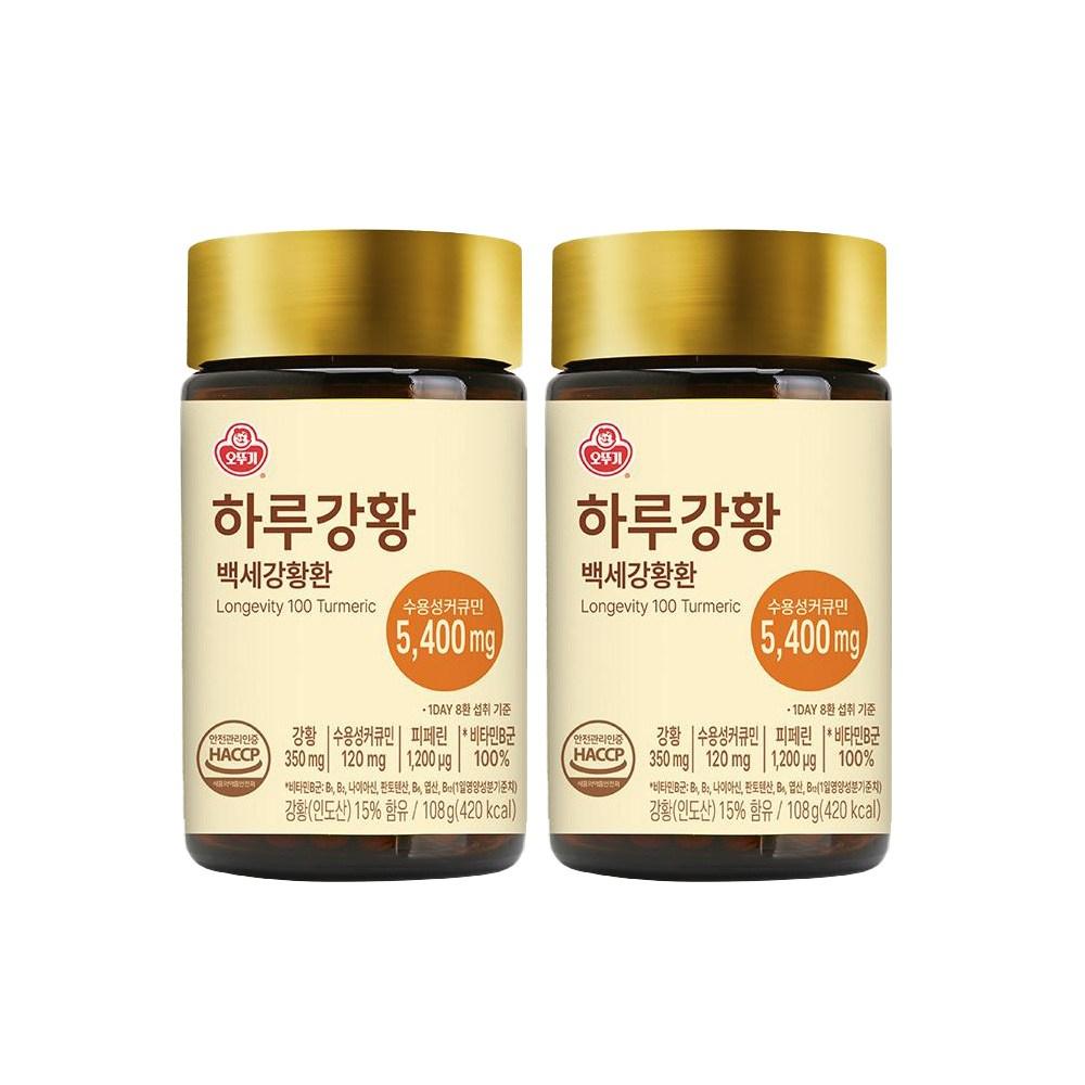 PLUS Ottogi Baekse Turmeric Pills 108g 2 pcs