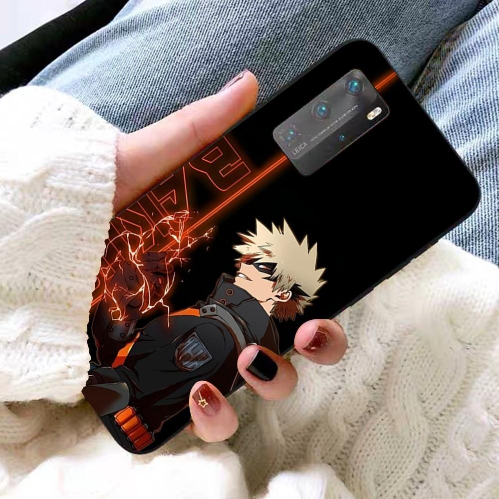 

Anime B-Bakugo Katsuki Phone Case For Huawei P 8 9 10 20 30 40 50 Pro Lite Psmart Honor 10 lite 70 Mate 20lite Huawei P30 Lite
