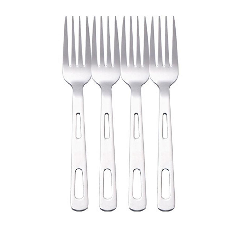 Camping Geschirrset Edelstahl Gabel Löffel Essstäbchen Tragbares Küchenutensilien-Set mit Aufbewahrungstasche für Draußen