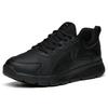 Anta Running Collection Cushioning Slip Resistant Abrasion Resistant Lightweight Low top Running Shoes Men's Pure Black 912145522-4