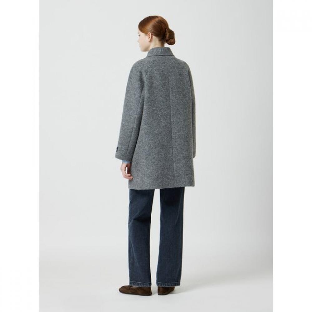 Cc Collect Hairy Toggle Decorative Half Coat C254msg021