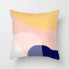 Luxury Home Decoration Pillowcase Simple Watercolor Flow Painting Office Sofa Car Cushion Cover