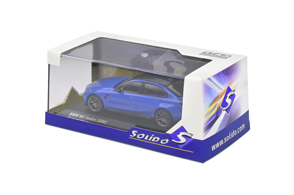 Solido BMW G80 M3 2023 Modrá 1/43