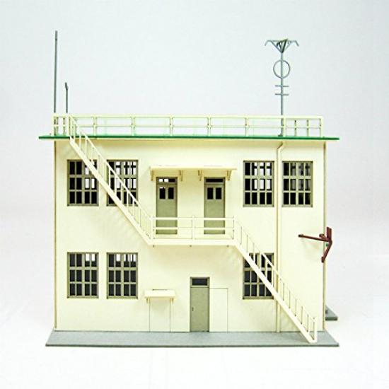 Sankei Aviation Scene Japan Maritime Force Early Air Wing Command Post Paper Craft 1/144 Series Self-Defense