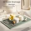 Wielorazowa podkładka pod zlew Mata izolacyjna antypoślizgowa Mata do suszenia szkła Użycie przez barmana