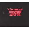 Travis Scott x Mcdonald's Order Here Crew Neck T Shirt Men's Black TS-XMOHTBK