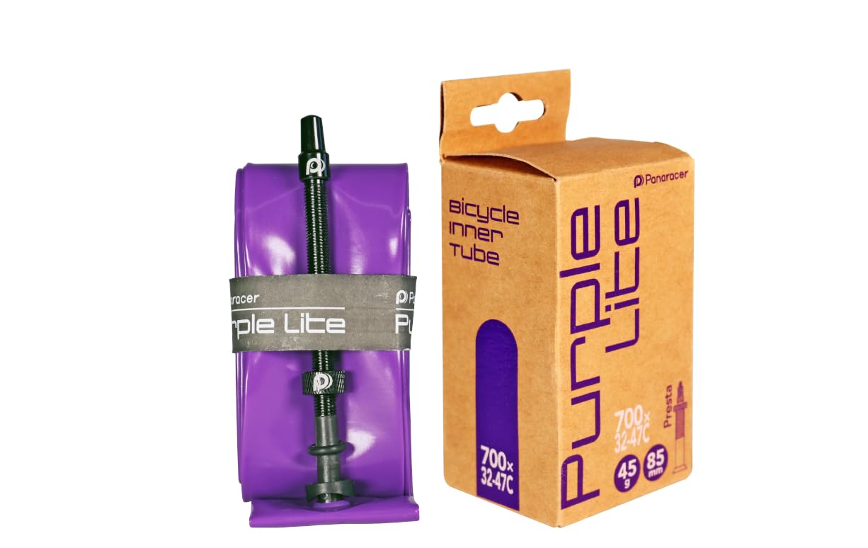 

Сверхлегкая камера Panaracer Purple Light TPU 700 x для Presta 85 мм, 32-47C, ниппель, TW732-47F85-PL