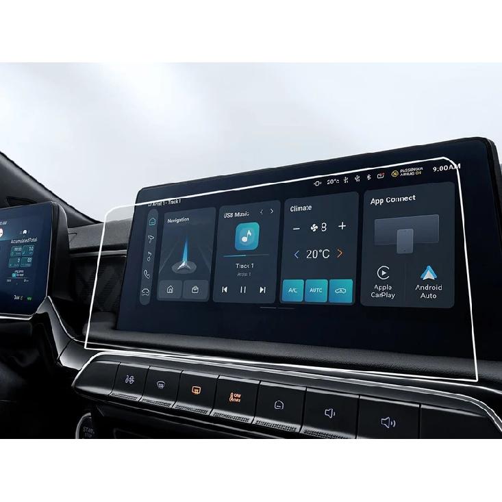 Pro MG3 / MG 3 2025 Autonavigace GPS Ochranná fólie Tvrzené sklo Chránič Fólie na LCD obrazovku