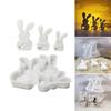 Rabbits Molds Casting Molds Plasters Molds Easters Silicone Mould Ornament Molds Castings Molds Epoxy Resin Molds