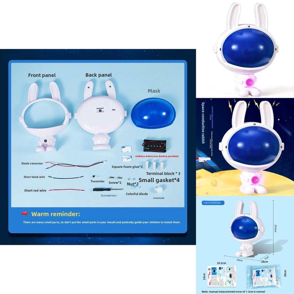 Science Experiment Conductivity Tester Kit With Diy Electric Physics Toys For Children Education
