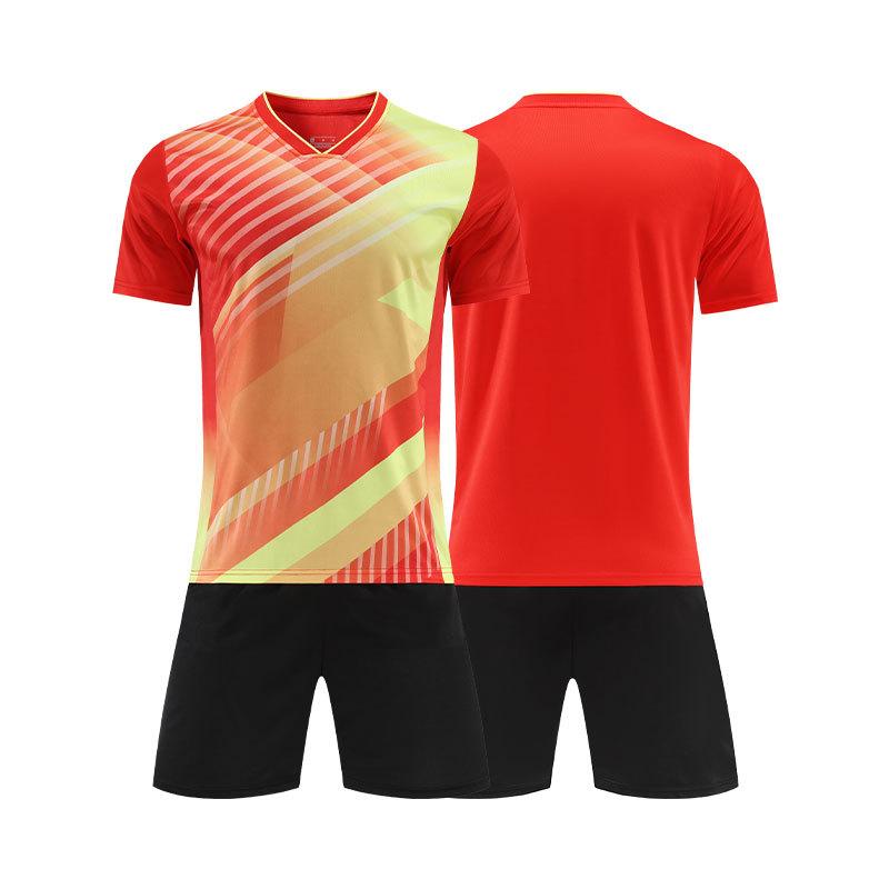 Football Jersey Set Game Training Jersey Same Jersey for Adults and Children Thin Breathable Football Jersey