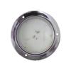 LED Round Shape Roof Ceiling Light with Chrome Body Suitable for Caravan Buses Campervan Boats and Coaches (24v)