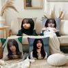 Actress Jo Y-Yuri Yu Ri Pillow Case Square Double-Sided Printing Short Plush Sofa Cushion Cover Bedroom Bedside Pillow