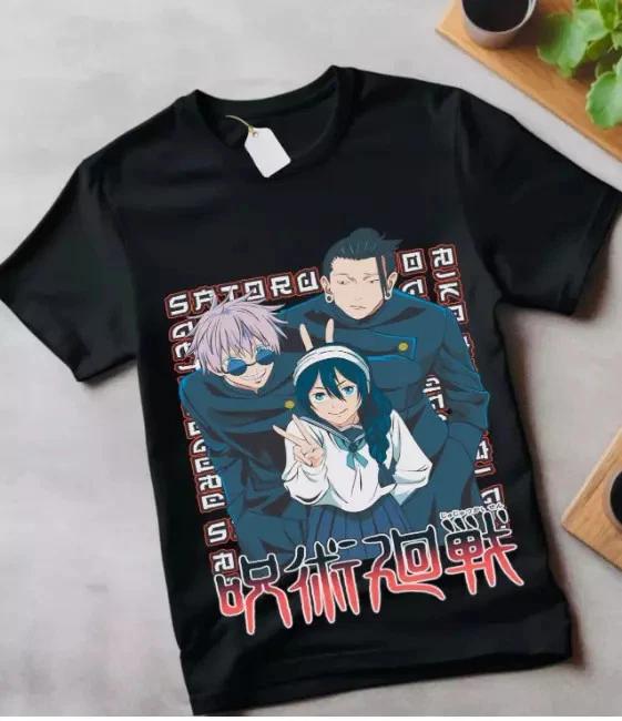 Anime Jujutsu Kaisen Choso Black T Shirt Size S 4XL S