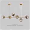 Modern Glass Ball Ceiling Chandelier for Table Dining Living Room Kitchen Island Pendant Lamp Home Decor Indoor Lighting Fixture