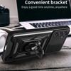 Slide Lens Camera Protect Shockproof Armor Phone Case For Samsung Galaxy A14 A24 A34 A54 5G 4G Cases Magnetic Ring Holder Cover