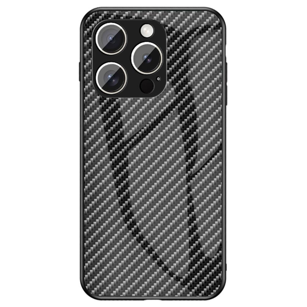 For iPhone 16 Pro Case Tempered Glass Shockproof Phone Cover