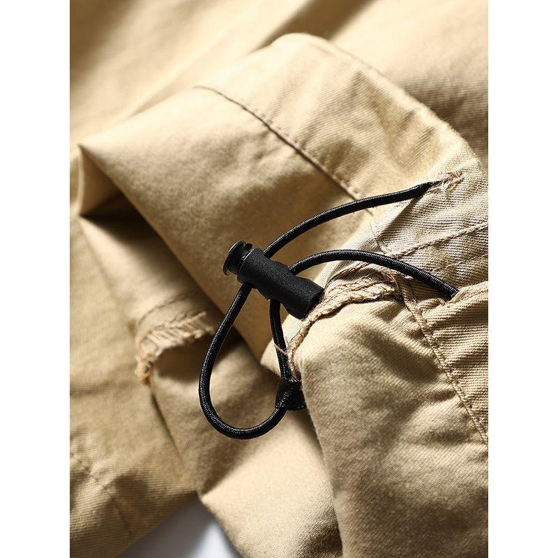 Japanese-Style Retro Loose Cotton Overalls Men 2024 New Spring and Autumn Pants Export Men's Pants Casual Pants