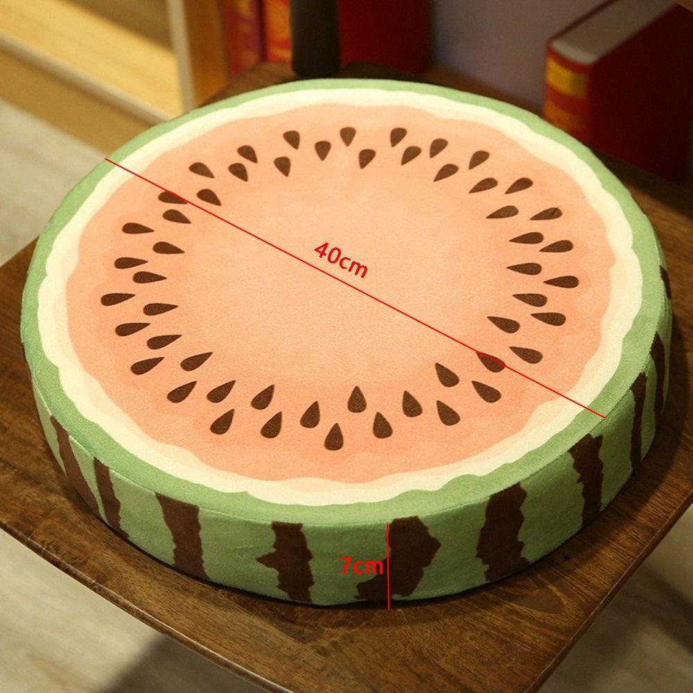 Round Chair Cushion Soft Chair Pillow Mat New Fruit Seat Pads  Household/Office