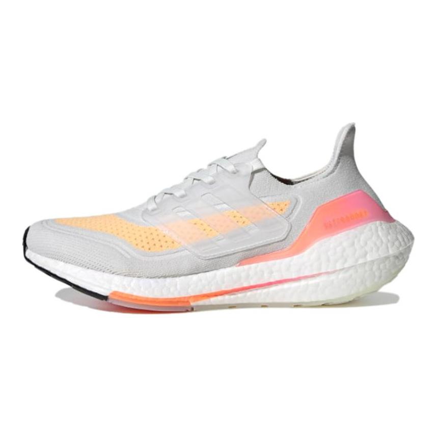 Adidas Women's UltraBoost 21 'White Acid Orange' Women's Sneakers FY0400