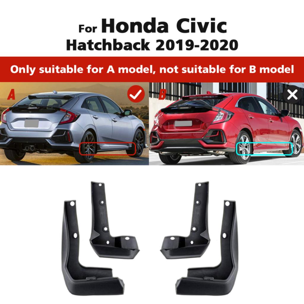 4 SZT. Błotniki Samochodowe Osłony Przeciwbłotne Błotniki Błotniki Samochodowe Kompatybilne z Honda Civic Sedan Sports 2019 2020