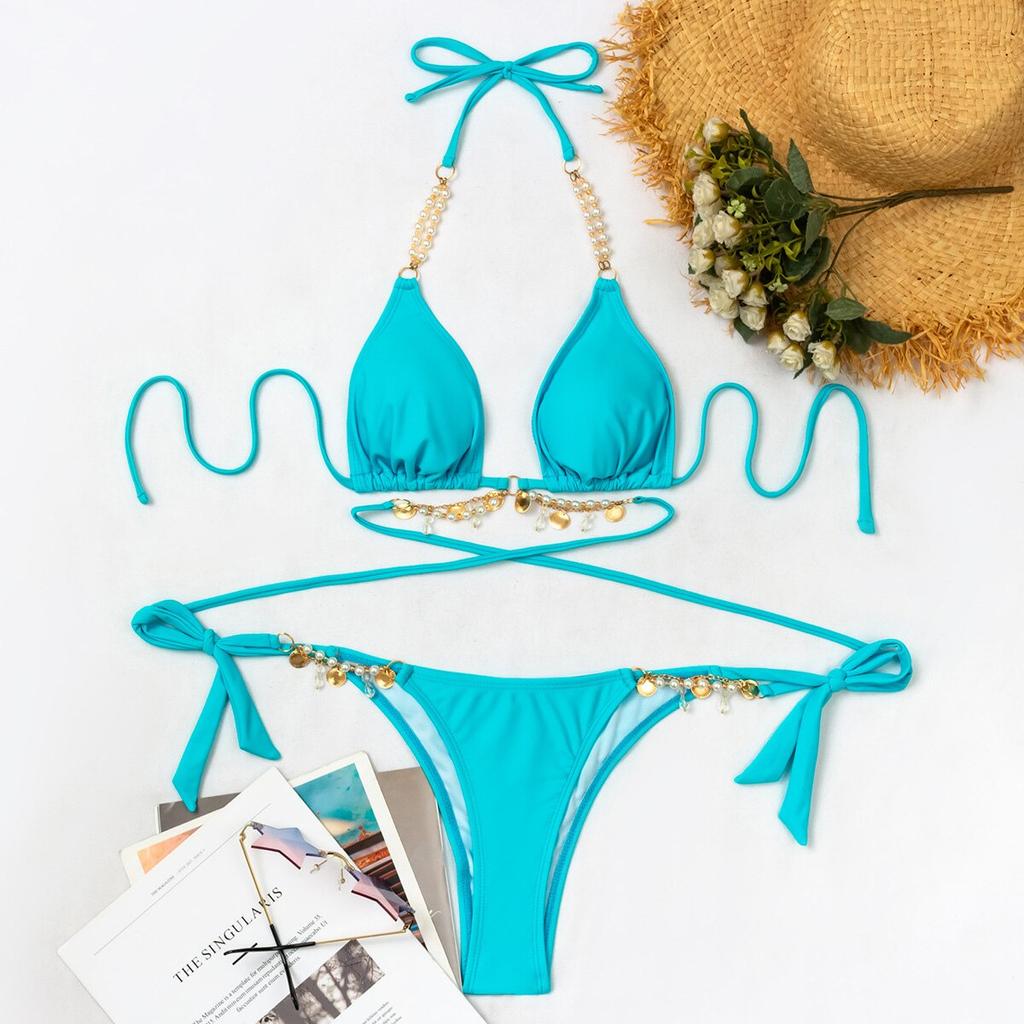 Women's Swimsuit Female Swimwear Sexy Bikini Micro Bikini Set Brazilian Swimming Suit Biquini Beachwear Bathing Suit