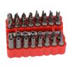33 In 1 Hollow Screwdriver Set with Extension Rod Magnetic Phillips Torx Screw Driver Bits Hand Repair Tool for Small Space DIY