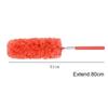 Adjustable Stretch Extend Microfiber Feather Duster Household Anti Dusting Brush Air-condition Car Furniture Cleaning Brush