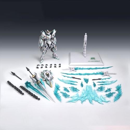 LEBOO SNAA Soul of Blue Flame - Firelord YR-04, Approximately 220mm Tall, 1/100 Scale, Pre-Colored Plastic Model Kit