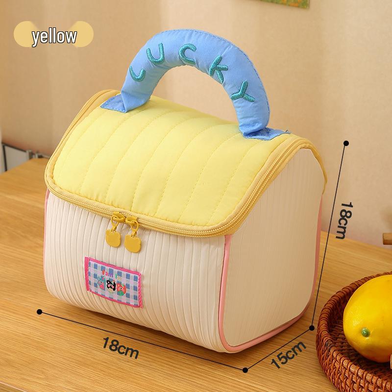 Cute Portable Waterproof Large-Capacity Makeup and Toiletry Bag