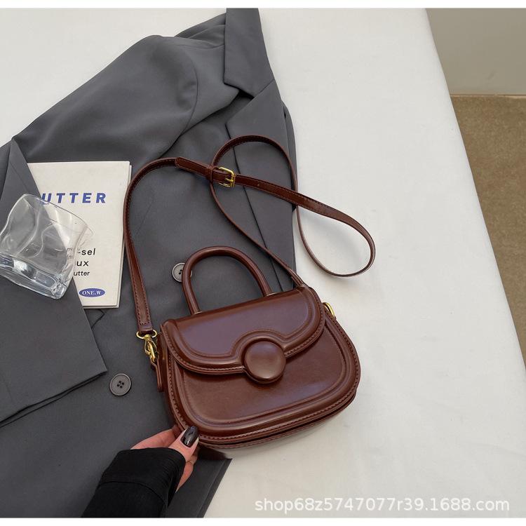 Retro small bag 2025 new trendy fashion versatile shoulder bag high-end super hot crossbody bag for women