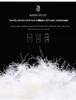 Stylish Hooded White Duck Down Jacket for Middle-Aged Women and Grandmothers