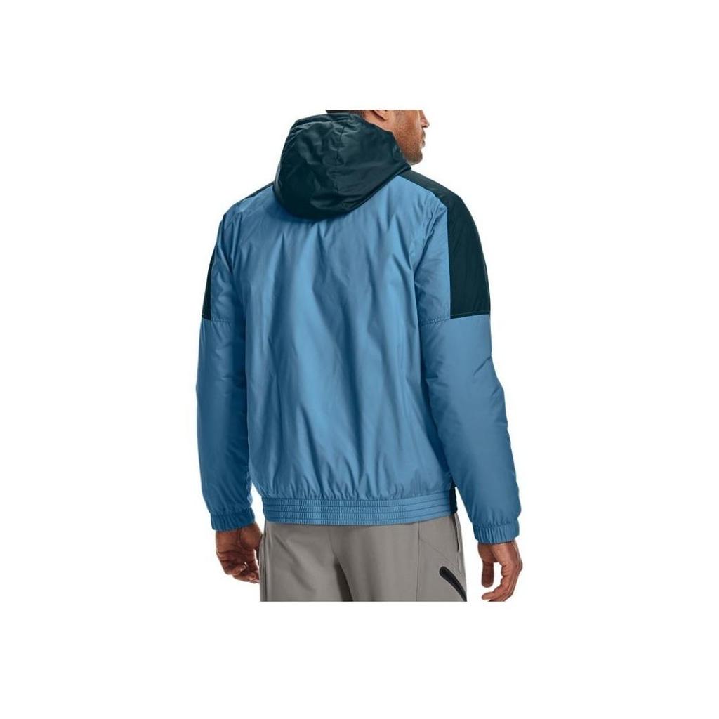 Under Armour Sportstyle Insulate Training Hoodie Jacket Men Jackets Blue 1355849-422