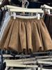 Korean Style Plush Skirt: Age-Reducing, Autumn/Winter, Slimming, Anti-Exposure, Flower Bud Design