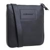 Emporio Armani Herren Leder Umhängetasche Schwarz