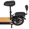 Kukirin C1 Pro Folding Electric Scooter for Adult 500W, 48V 26Ah, 45km/h, 14" Tires, Disc Brake, IP54, Solid wood pedals, with Basket & Seats