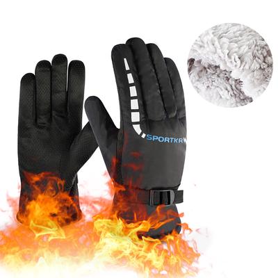 Luvas de caminhada de inverno quentes, luvas de dedos inteiros, esqui, esportes ao ar livre, acampamento, ciclismo, scooter, motocicleta XA222Q