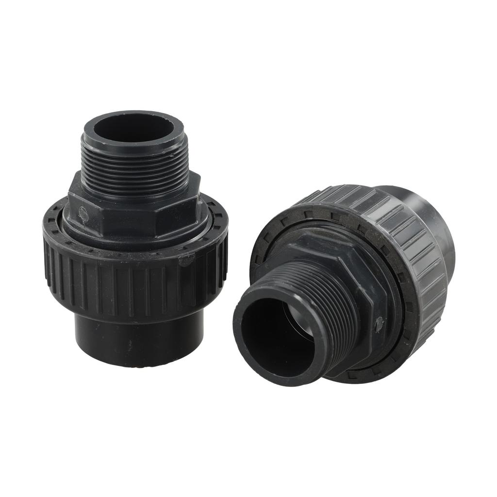 External Thread Union PVC Pool Connector Convenient High-quality PVC Slip Socket End Value Pack Versatile Applications