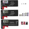 BT-168 AA/AAA/C/D/9V/1.5V Batteries Universal Button Cell Battery Coded Meter Indicate Battery Volt Tester Checker Power Tester
