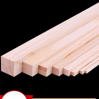 Pino Silvestre Hecho a Mano DIY Tira de Madera para Maqueta Arquitectónica, 20-25 cm.