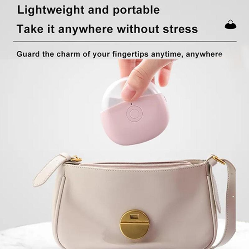 USB-elektrischer Nagelknipser mit LED-Licht, automatischer 2-Gang-Nagelschleifer-Trimmer für Baby-Erwachsene, Mini-Maniküre-Werkzeuge