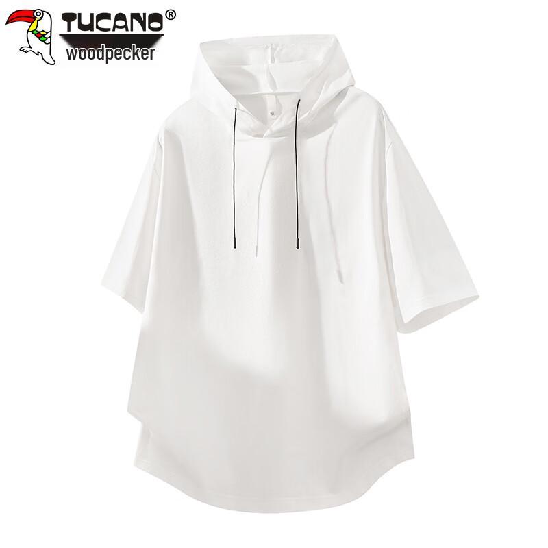 

TUCANO Men s Summer Hooded Ice Silk Breathable T-Shirt XL